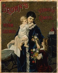 Browns Vermifuge Comfits or Worm Lozenges